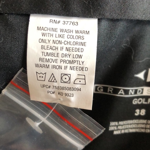 Men’s size 38 grand slam golf plaid shorts - Picture 6 of 15